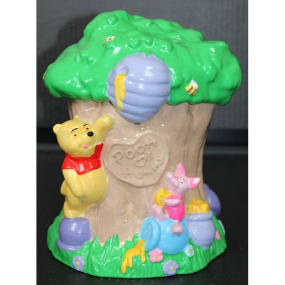 Winnie The Pooh Themed Ceramic Cookie Jar - Picture 1 of 13